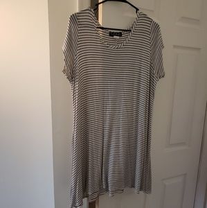 2x/3x striped tunic